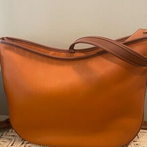Coach Caramel Leather Shoulder Bag